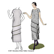 Decades of Style - #2004 1920s Tier-riffic Ensemble - PDF and Printed Pattern