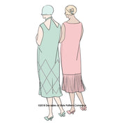 Decades of Style - #2008 1920s Fringe Dress - PDF and Printed Pattern