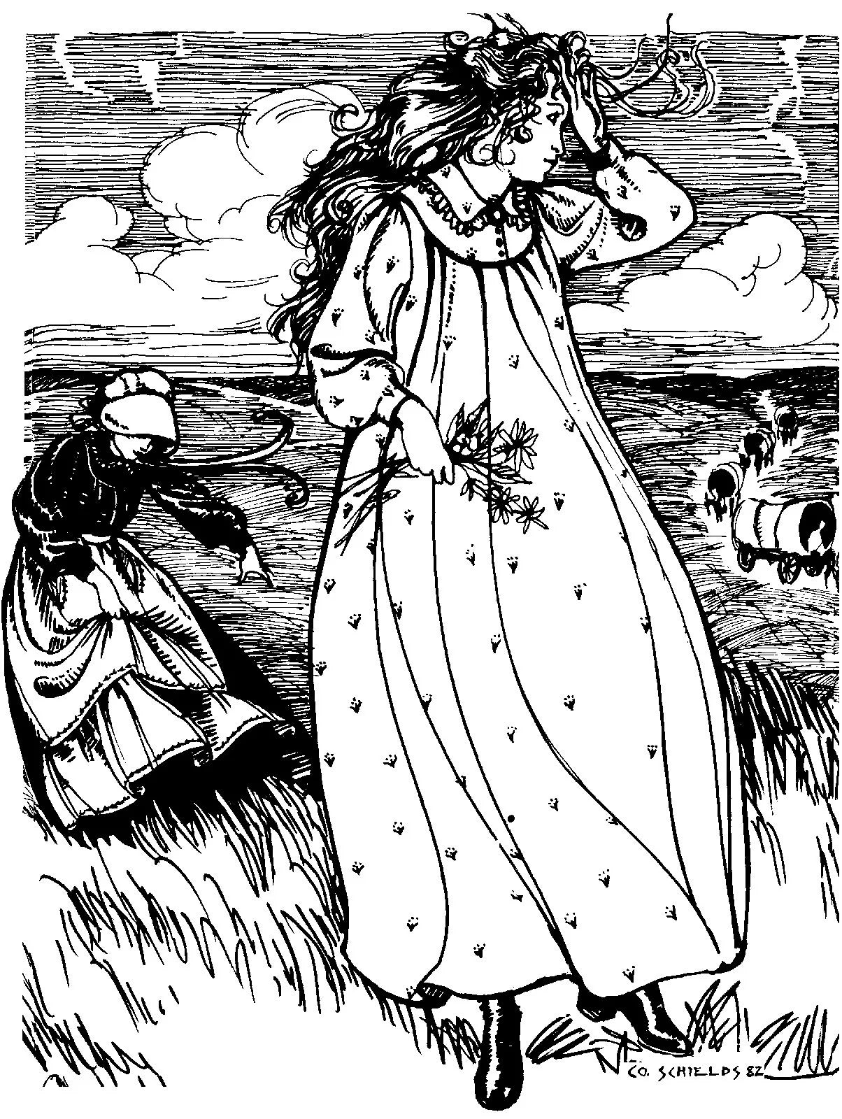 Folkwear - 201 Prairie Dress - PDF and Printed Pattern
