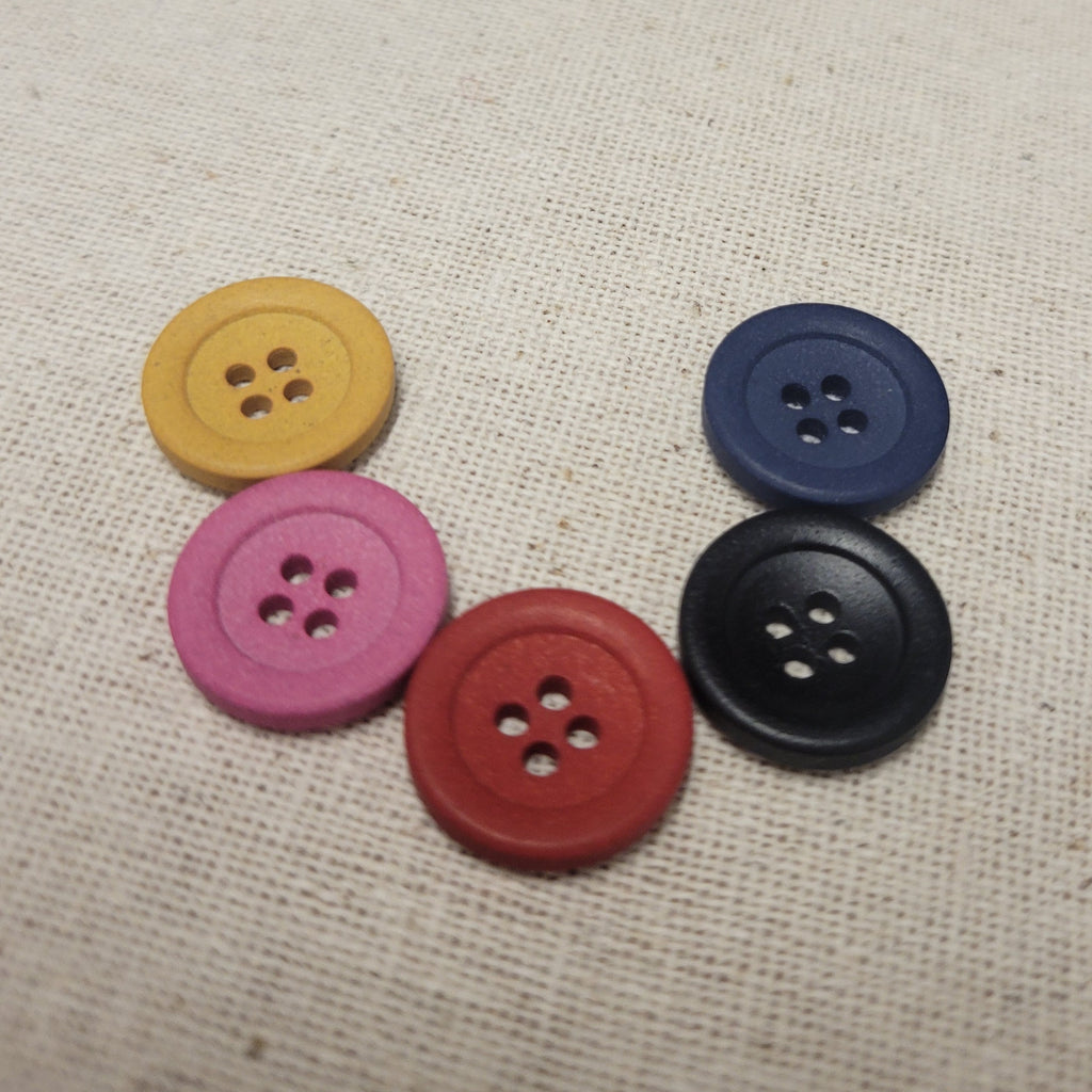 Hemp Buttons - Various - 15mm