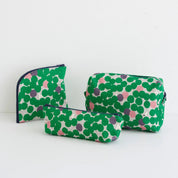 Kokka - Cotton/Linen Sheeting - Marble SUD Tree Dot - Green