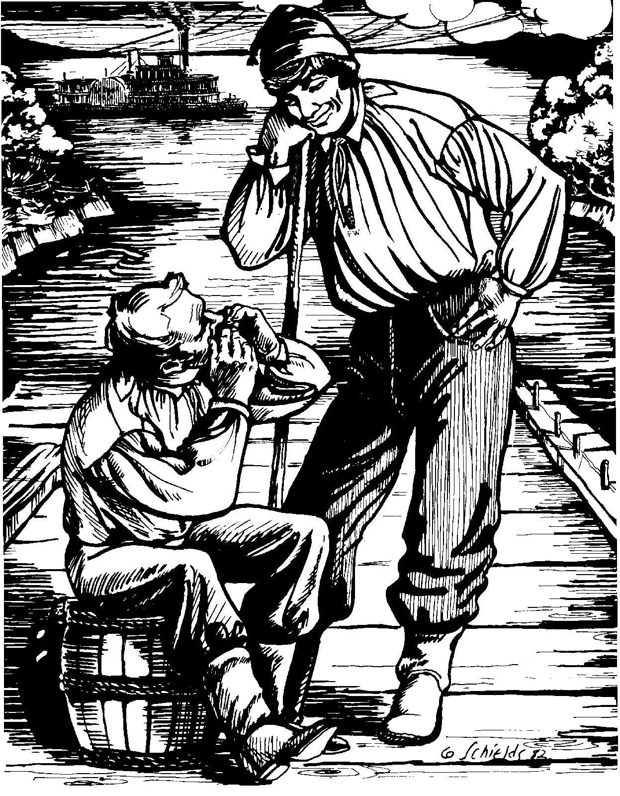 Folkwear - 204 Missouri River Boatman's Shirt - PDF and Printed Pattern