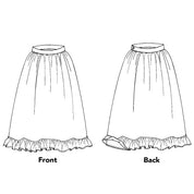 Folkwear - 206 Quilted Prairie Skirt - PDF and Printed Pattern