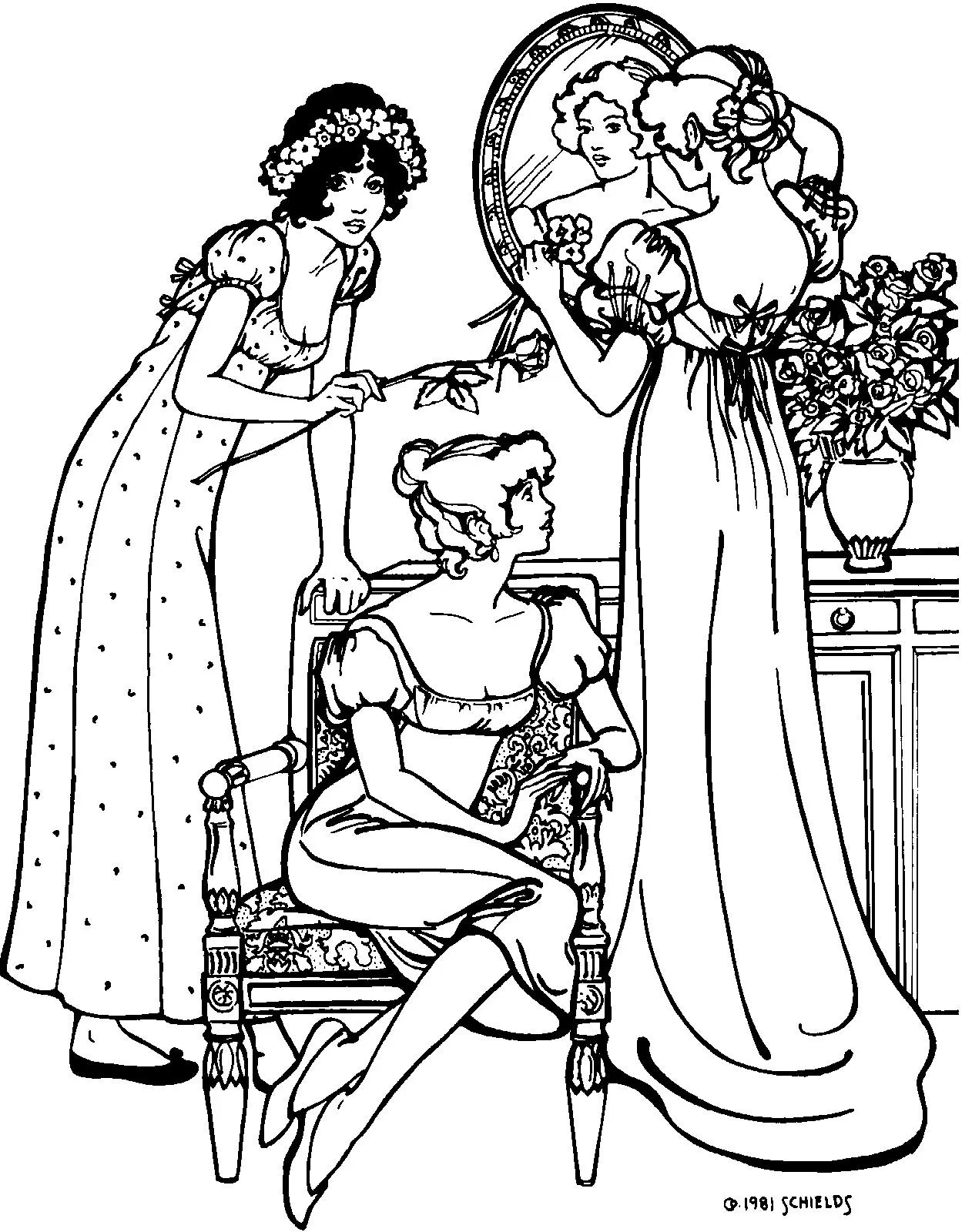Folkwear - 215 Empire Dress - PDF and Printed Pattern
