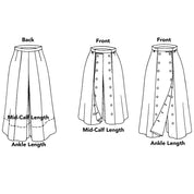 Folkwear - 231 Big Sky Riding Skirt - PDF and Printed Pattern