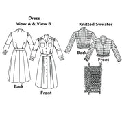 Folkwear - 235 Sporty Forties Dress - PDF and Printed Pattern