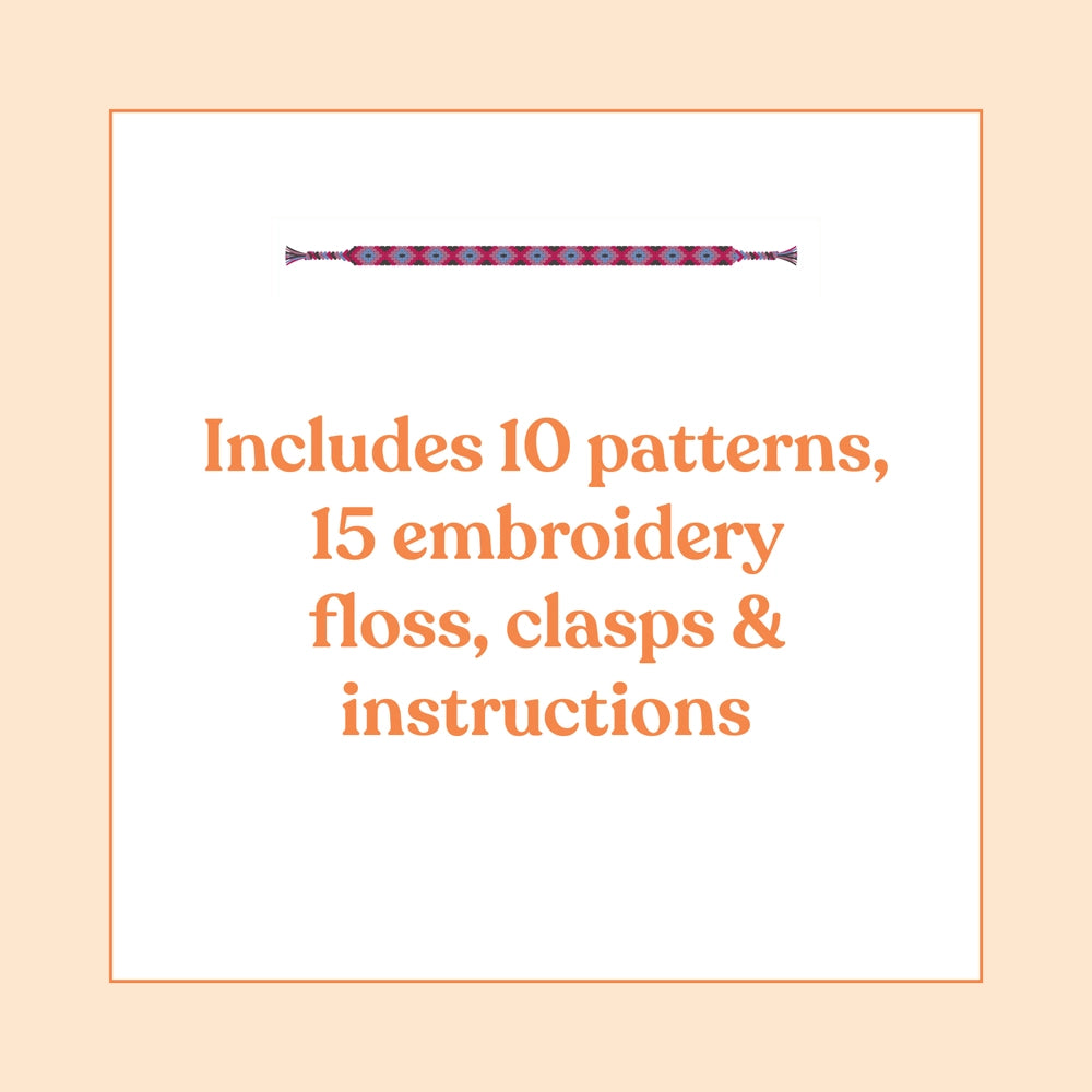 Mindful Crafts: Calm Vibes Friendship Bracelet Kit