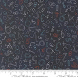 Moda - Data - Numerals - Hawking Blue