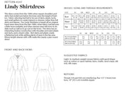 Folkwear - 247 Lindy Shirtdress - PDF and Printed Pattern