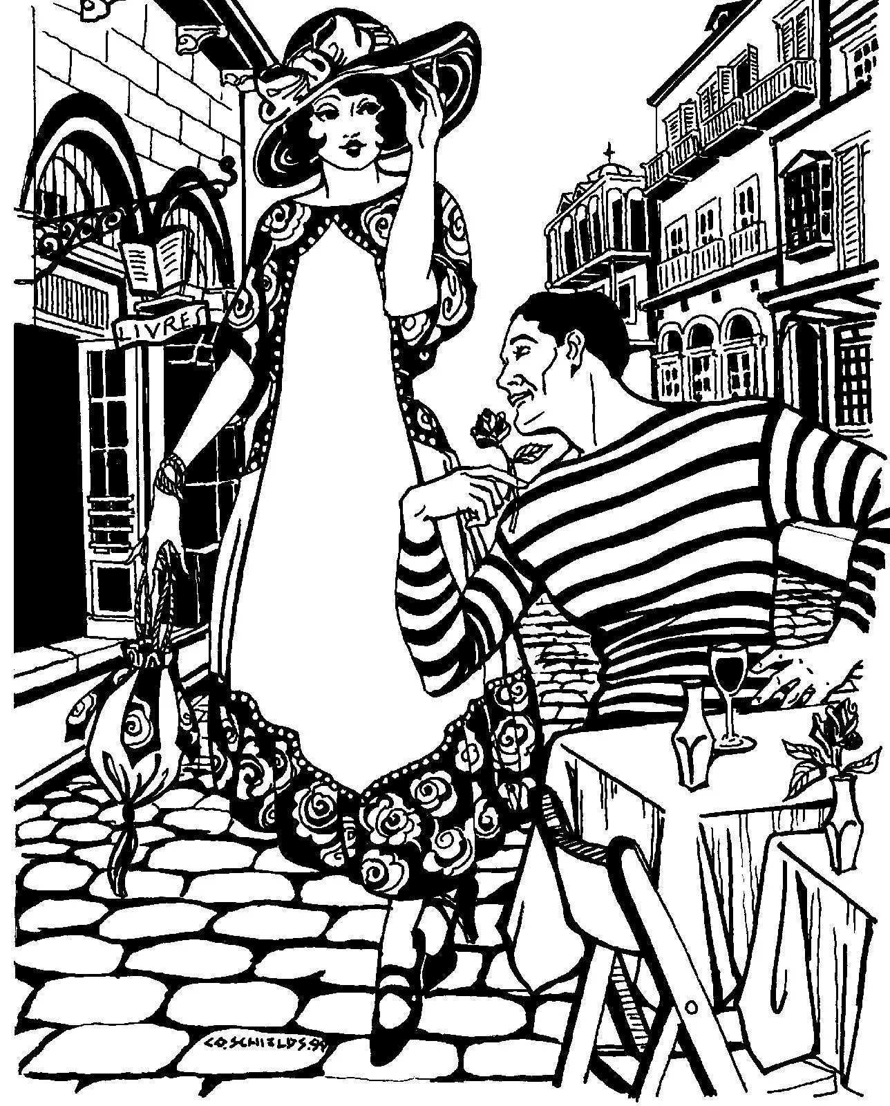 Folkwear - 261 Paris Promenade Dress - PDF and Printed Pattern