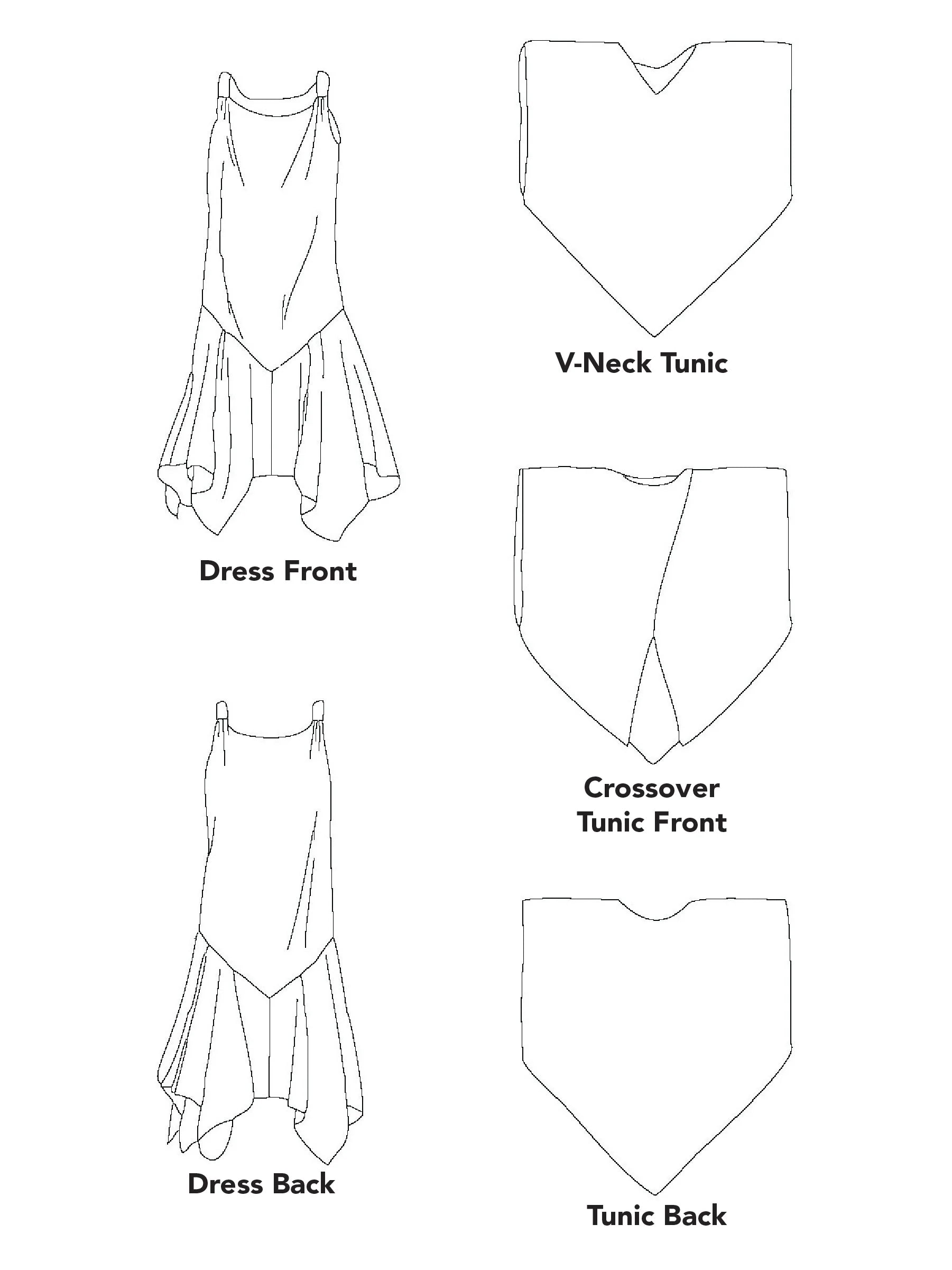 Folkwear - 264 Monte Carlo Dress - PDF and Printed Pattern