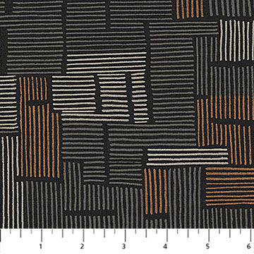 Northcott - Modern Elements - Fractures - Black