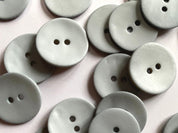 Textile Garden - Matte Shell Buttons - 18mm - Various Colors