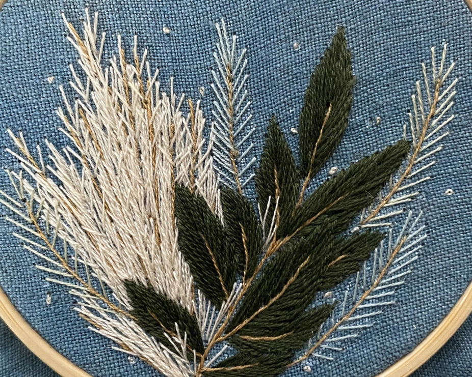 Harvest Goods Co. - Pampas Grass and Circumstance Embroidery Kit