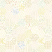 Marcus Fabrics - 108" Quilt Back - Vanilla Hexagon