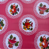 Oil Cloth - Doily - Pink