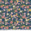 Riley Blake - Everbloom - Flowers - Navy
