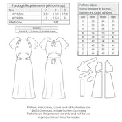 Decades of Style - #3007 1930s Button Dress - PDF and Printed Pattern
