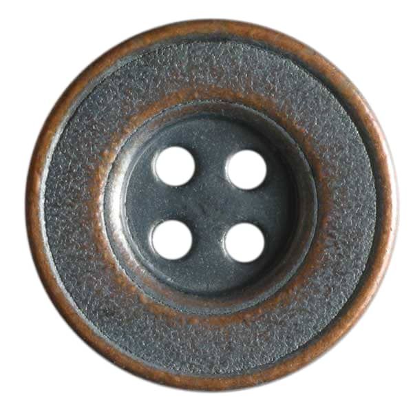 Dill - Copper/Metal Button - 20mm
