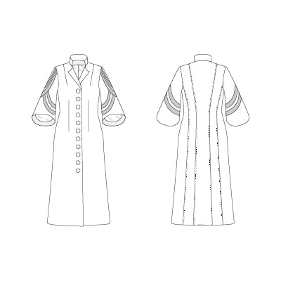 Decades of Style - #3016 1930s Miss L's Coat Dress - PDF and Printed Pattern