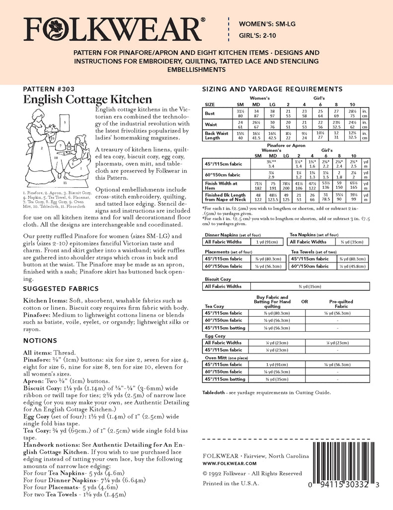 Folkwear - English Cottage Kitchen