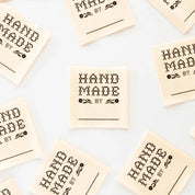 Sarah Hearts - Organic Cotton Write In Sewing Label - Crafty Handmade