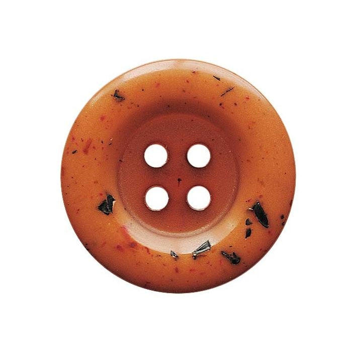 Dill - Button with Black Mosaic Stones - 18mm