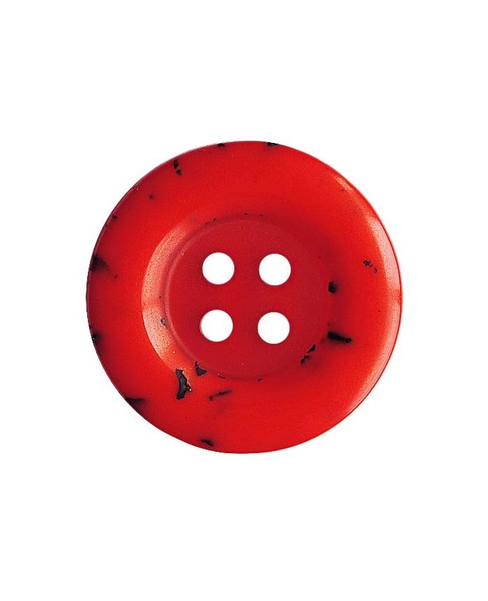 Dill - Button with Black Mosaic Stones - 18mm