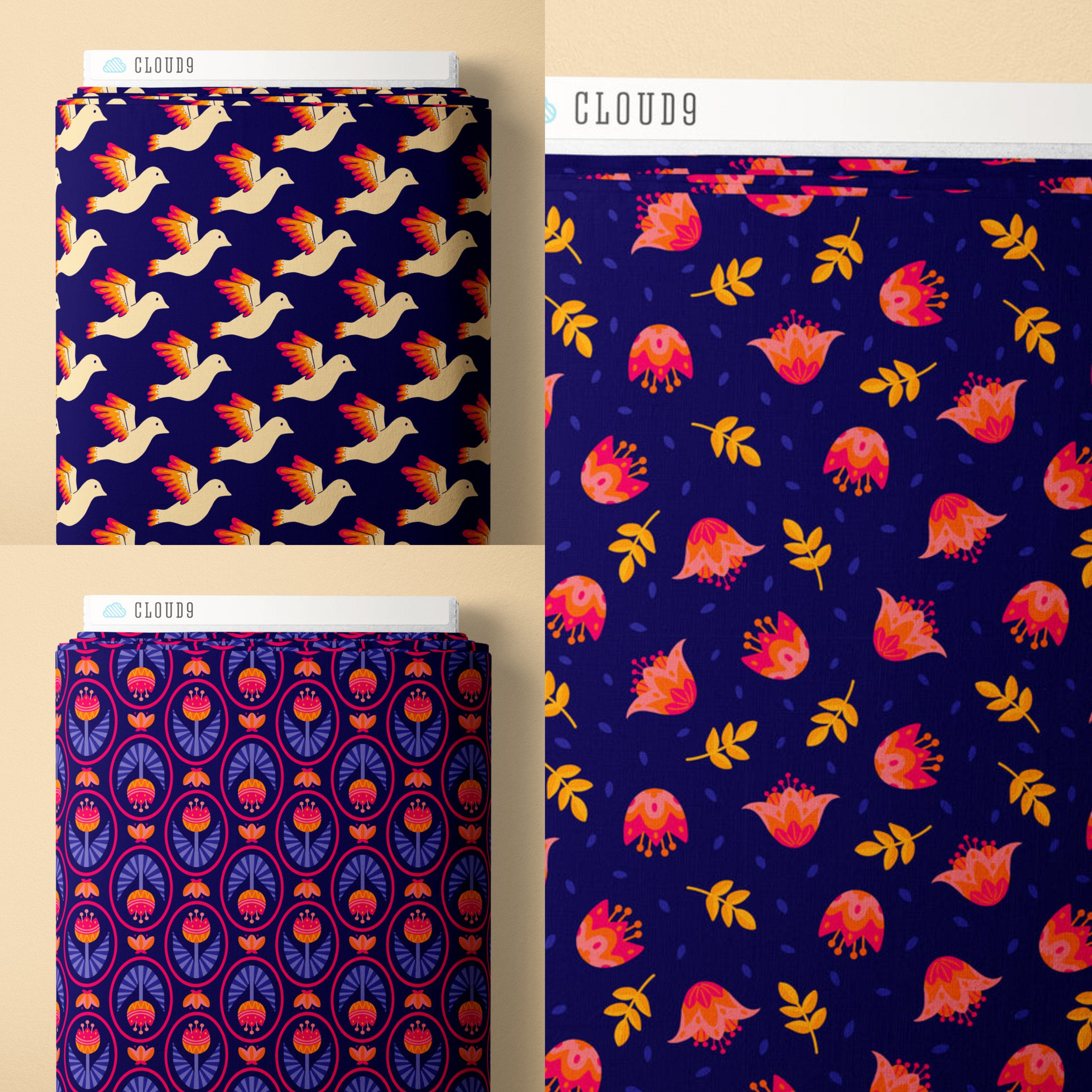 Cloud 9 - Blooming Garden - Fat Quarter Bundle