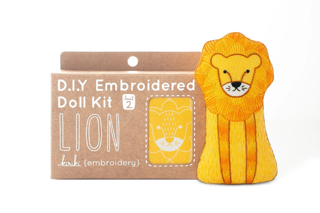 Kiriki Press - Level 2 DIY Embroidered Doll Kit - Various