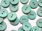 Textile Garden - Matte Shell Buttons - 18mm - Various Colors