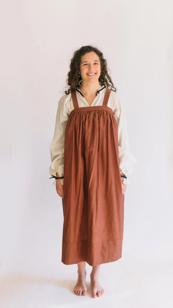 Folkwear - 128 Russian Settlers' Dress - PDF and Printed Pattern