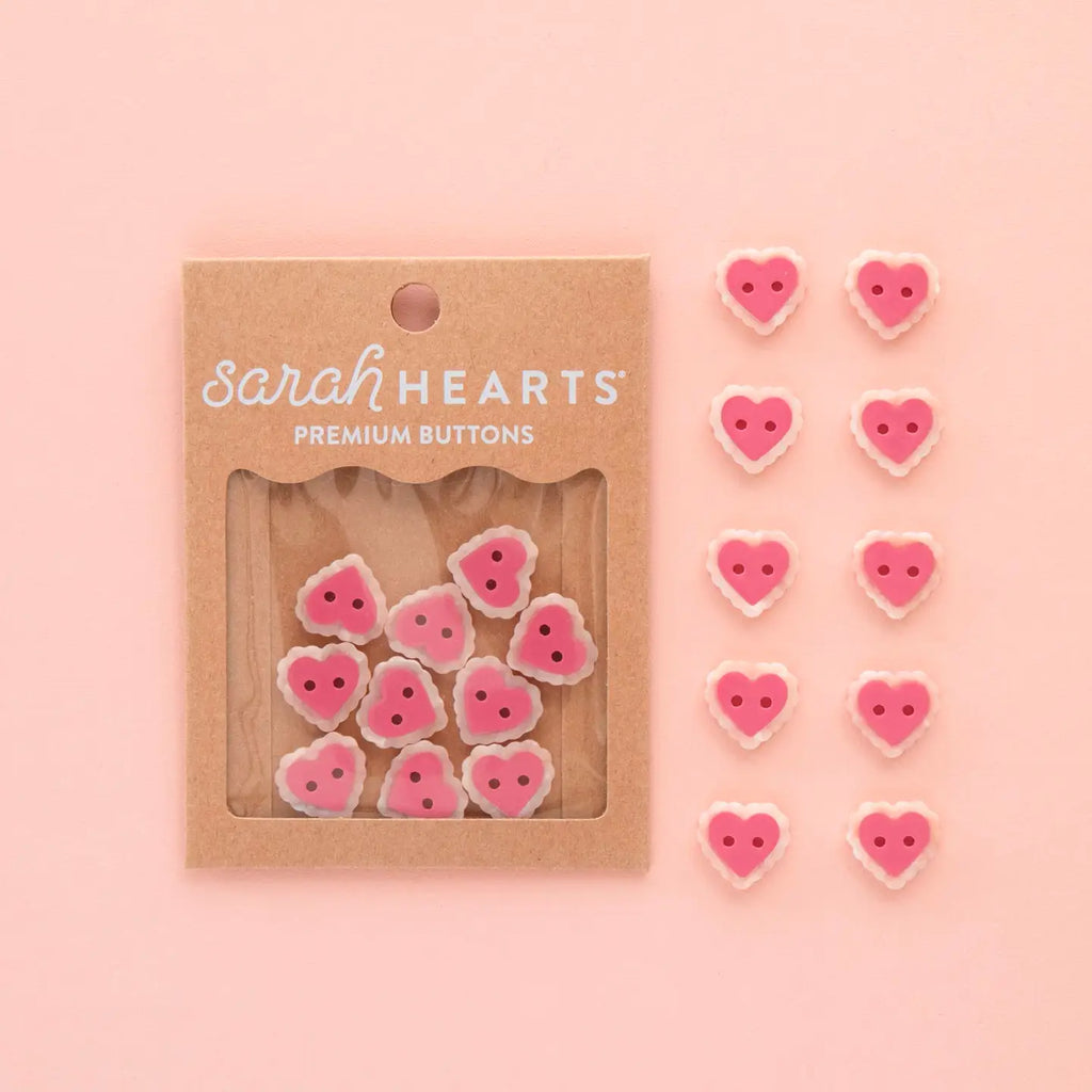 Sarah Hearts - Buttons - Various