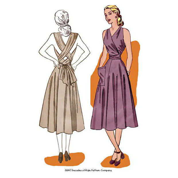 Decades of Style - #4003 1948 Siren Sundress - PDF and Printed Pattern