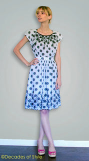Decades of Style - #4013 1940s Dorothy Lara Dress - PDF and Printed Pattern