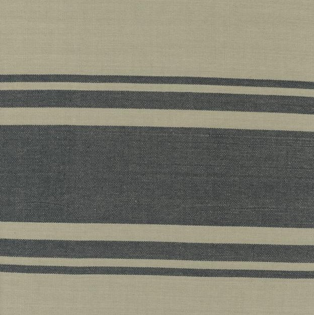 Moda - 16" Cotton Toweling - Easy Living - Flax and Black