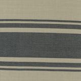 Moda - 16" Cotton Toweling - Easy Living - Flax and Black