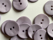 Textile Garden - Matte Shell Buttons - 18mm - Various Colors