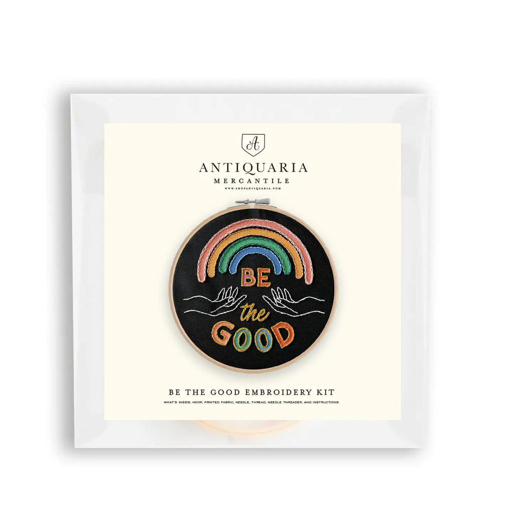 Antiquaria - Be The Good Premium Embroidery Kit - 6 inch
