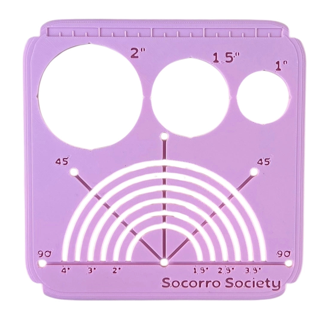 Socorro Society - Sashiko Circle Stencil - Various Colors