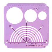 Socorro Society - Sashiko Circle Stencil - Various Colors