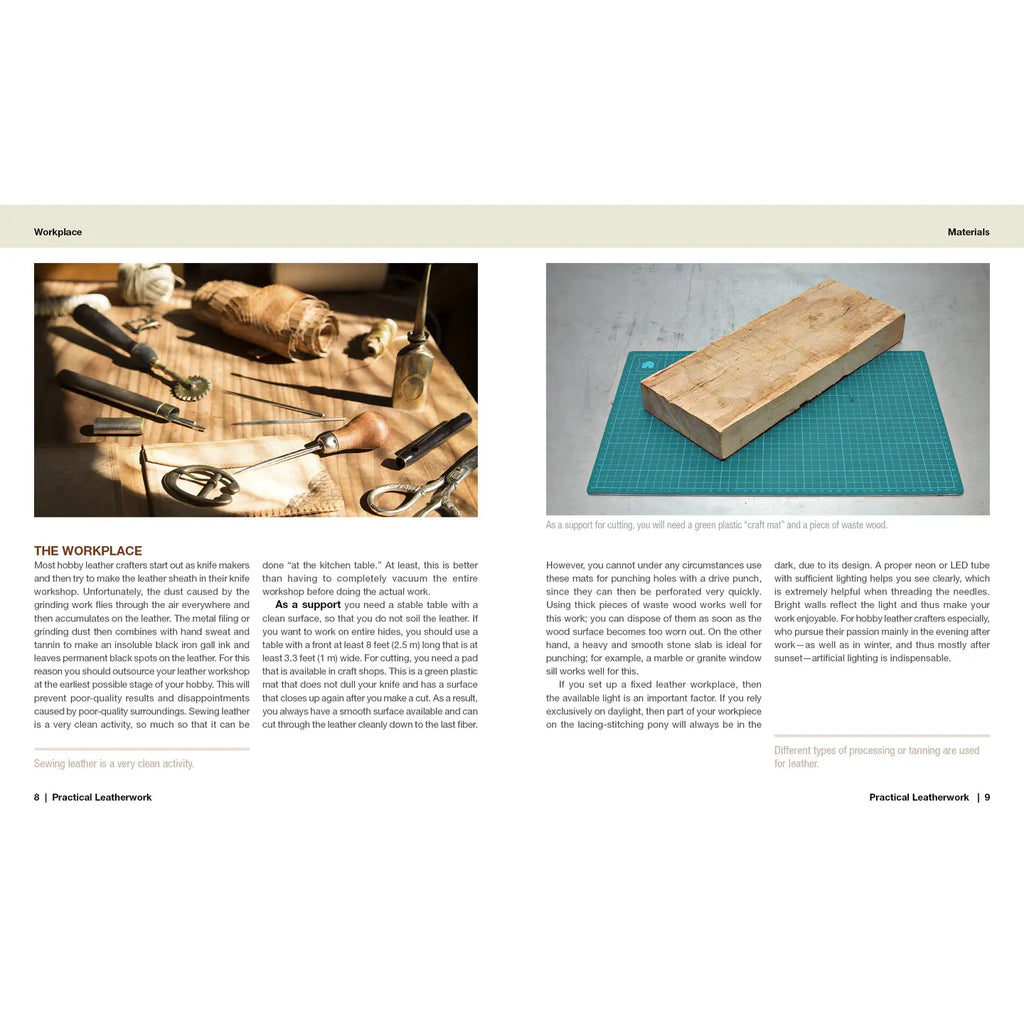Practical Leatherwork: Cutting, Sewing, Finishing, and Repair - Carsten Bothe