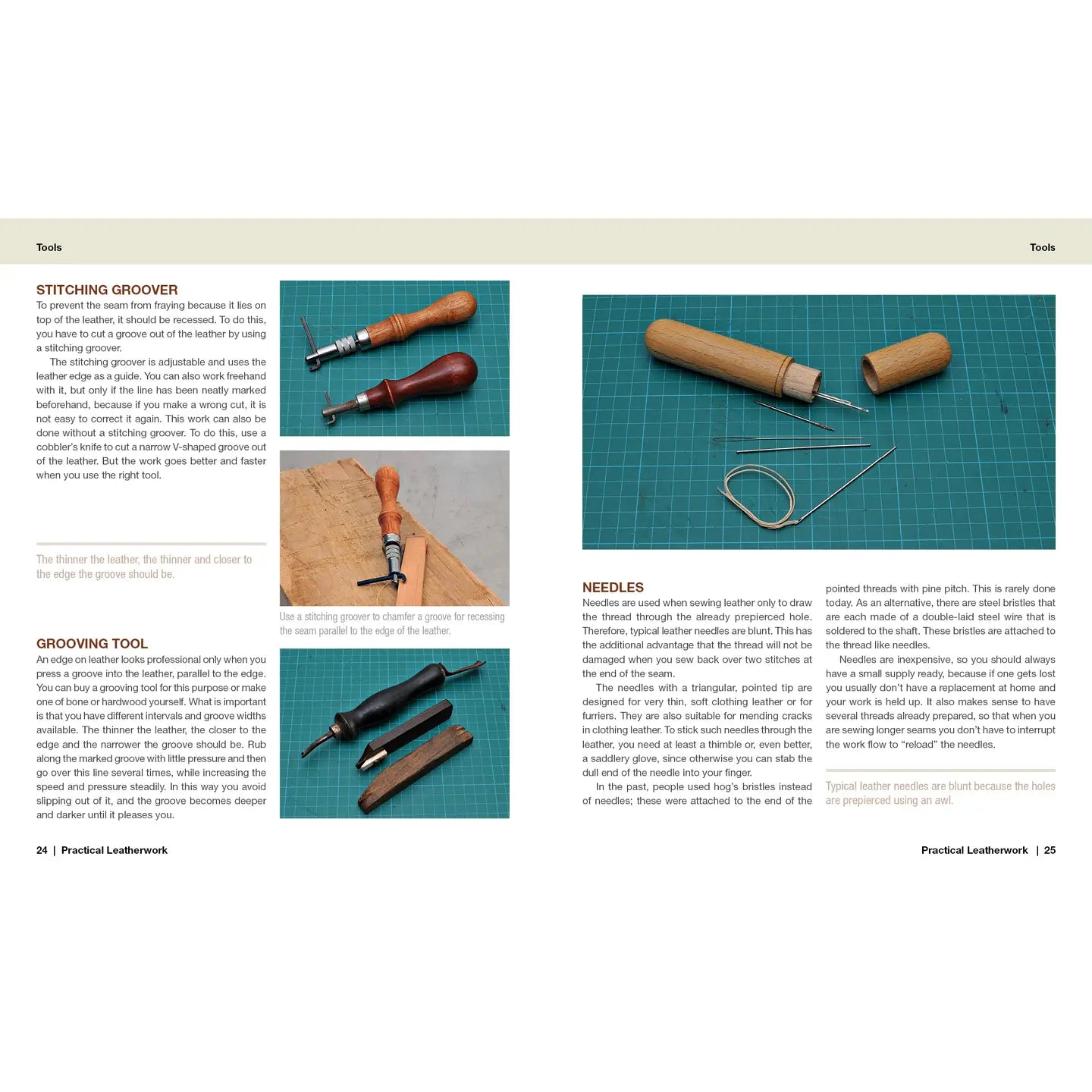 Practical Leatherwork: Cutting, Sewing, Finishing, and Repair - Carsten Bothe