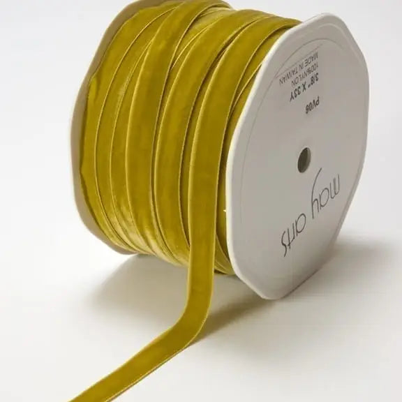 8 Velvet Ribbon - Various Colors