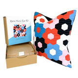 SALE - Lucy Engels - Retro Hexie EPP Quilted Pillow Craft Kit