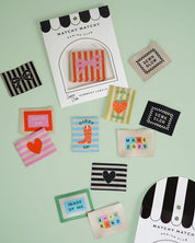 Matchy Matchy Sewing Club - Made by Me/Strawberry Square Woven Labels