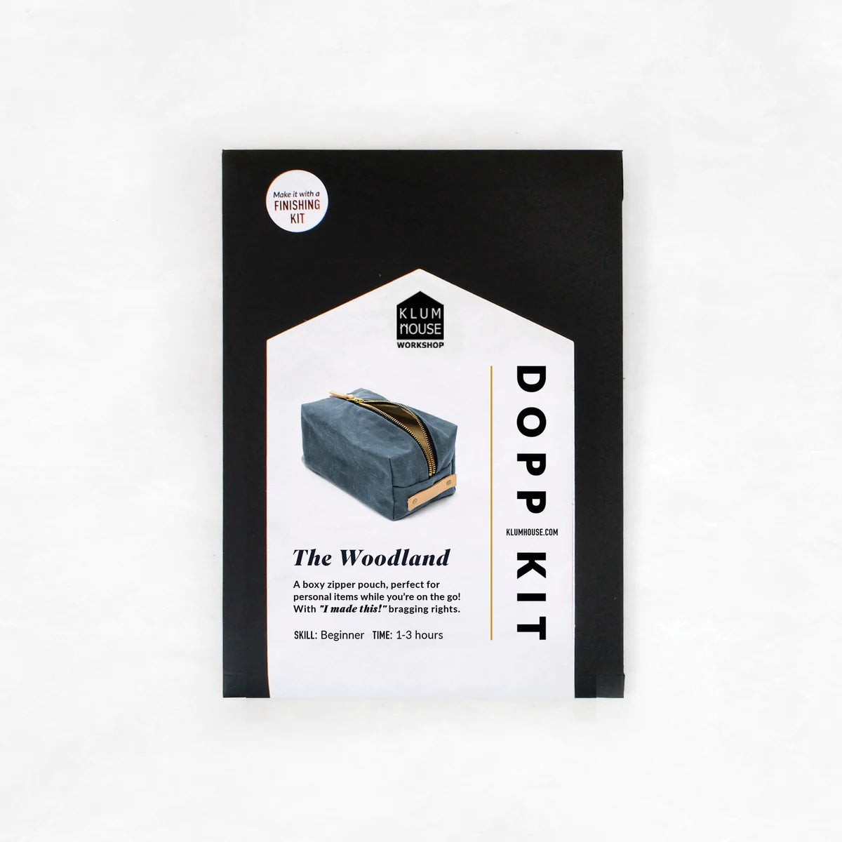 Klum House - Woodland Dopp Kit Pattern