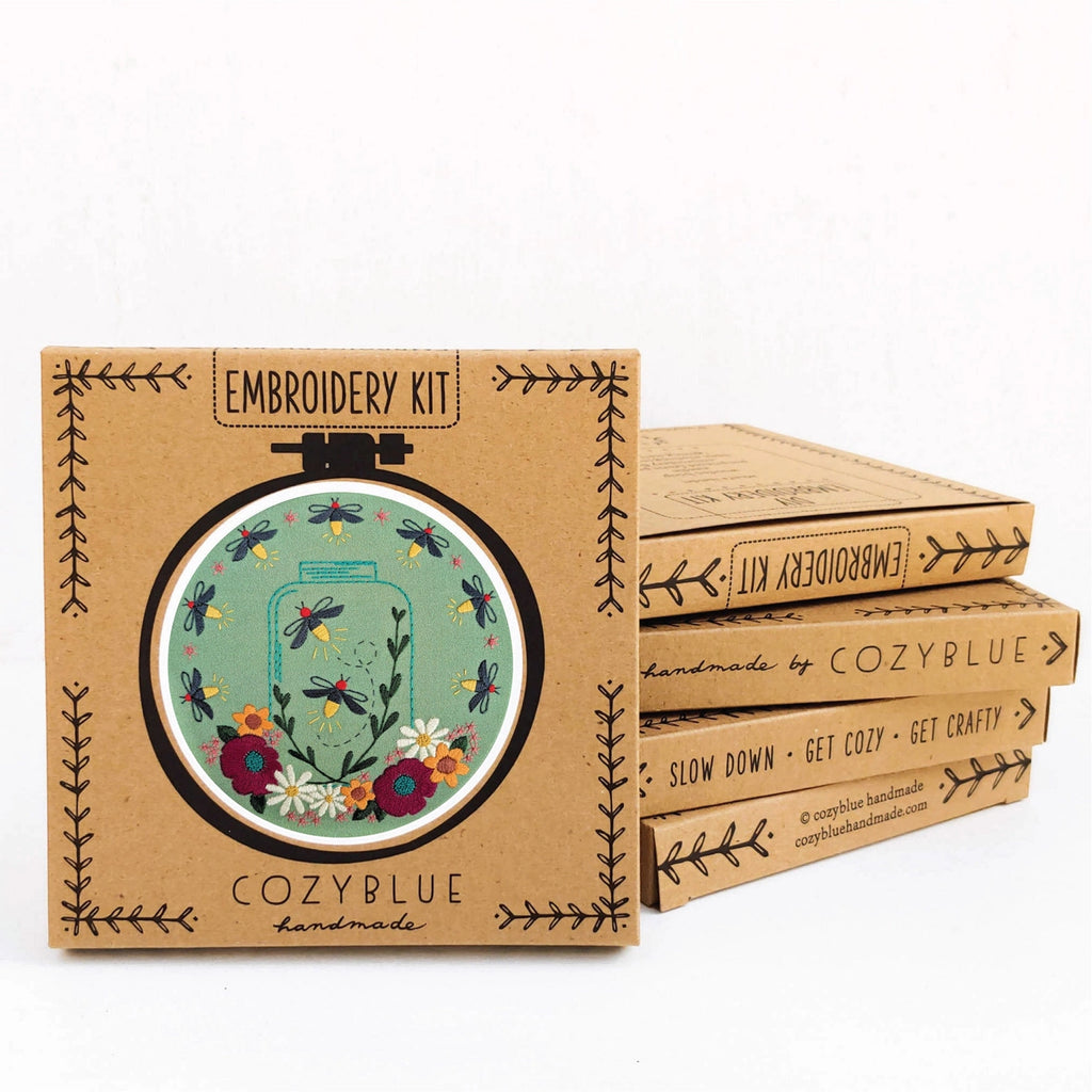 Cozyblue Handmade - DIY Embroidery Kits - Various Designs
