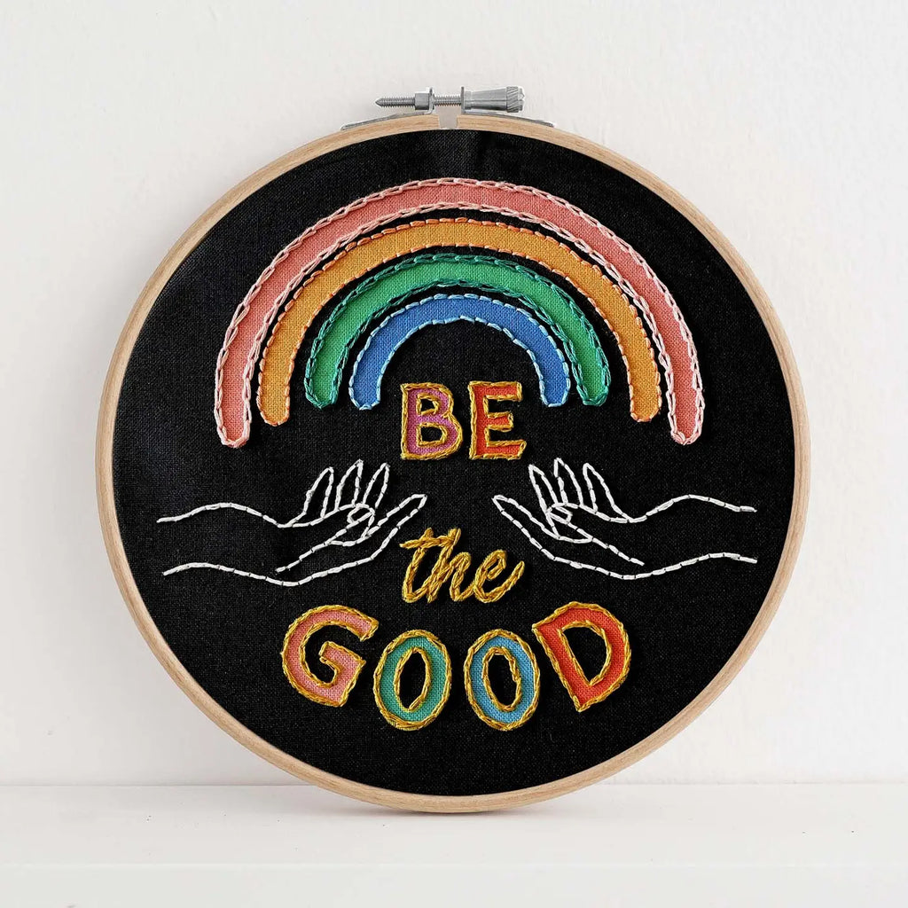 Antiquaria - Be The Good Premium Embroidery Kit - 6 inch
