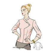 Decades of Style - #5009 1950s Alicia Claire Blouse - PDF and Printed Pattern